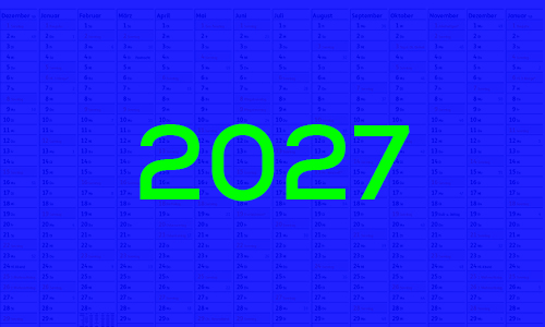 Jahreswerbung 2027